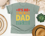 It's Me Hi I'm The Dad graphic tee in Bay