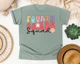 Fourth Grade Squad graphic tee in Bay