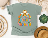 I Cant Beelieve Its Been 100 Days graphic tee in Bay