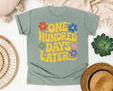 One Hundred Days Later graphic tee in Bay