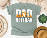 Dad Veteran graphic tee in Bay