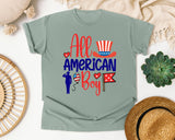 All American Boy graphic tee in Bay