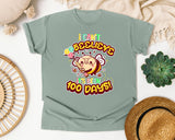 I Cant Beelieve Its Been 100 Days Bee graphic tee in Bay