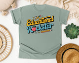 Educational Rockstar Black graphic tee in Bay