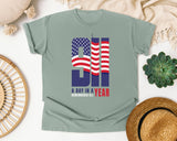 A Day In A Year Remembered All graphic tee in Bay