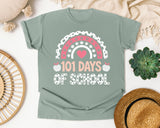 101 Days Of School graphic tee in Bay