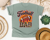 Football Dad Brown graphic tee in Bay