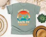 Game Over Back To School Controller graphic tee in Bay