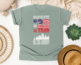 All Gave Some Some Gave All graphic tee in Bay