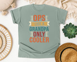 Like A Grandpa Only Cooler graphic tee in Bay