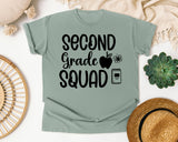 Second Grade Squad Atom graphic tee in Bay
