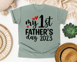 My 1st Father's Day graphic tee in Bay