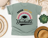 Proud Pop Pop Of The Graduate graphic tee in Bay