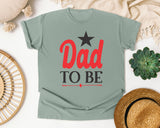 Dad To Be White graphic tee in Bay