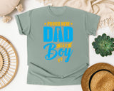 Proud New Dad It's A Boy graphic tee in Bay