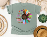 It Takes A Lot Of Sparkle To Be A Teacher graphic tee in Bay