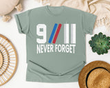 Never Forget White 5 graphic tee in Bay