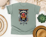 Master Of The Meat Dad Grey 5 graphic tee in Bay