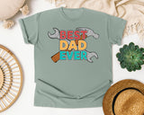 Best Dad Ever Grey 2 graphic tee in Bay