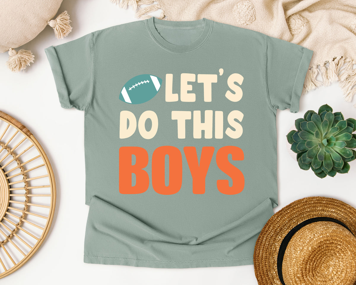 Lets Do This Boys Bold graphic tee in Bay