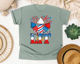 Let's Get Lit graphic tee in Bay