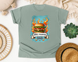 Grill Master Dad Grey graphic tee in Bay