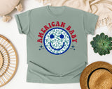 American Baby graphic tee in Bay