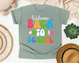 Welcome Back To School Pencil graphic tee in Bay