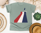 Patriotic Paint Roller graphic tee in Bay