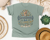 Fatherhood Is A Blessing Grey graphic tee in Bay
