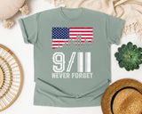 Never Forget White 7 graphic tee in Bay