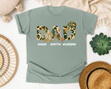 Dad Man Myth Legend Brown graphic tee in Bay