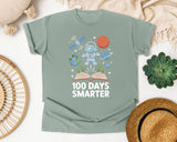 100 Days Smarter Astronaut graphic tee in Bay
