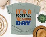 Its A Football Kinda Day graphic tee in Bay