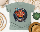 Everybody Chill Dad Is On The Grill Black graphic tee in Bay