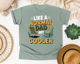 Like A Normal Dad But Cooler graphic tee in Bay