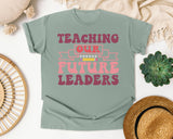 Teaching Our Future Leaders graphic tee in Bay
