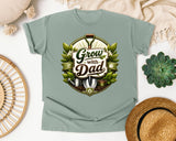 Grow With Dad graphic tee in Bay