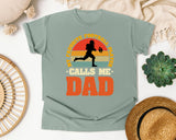 My Favorite Football Player Calls Me Dad graphic tee in Bay