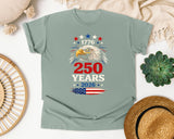250 Years 2026 Red graphic tee in Bay