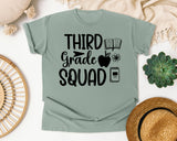 Third Grade Squad Atom graphic tee in Bay
