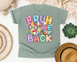 Bruh We Back Owl graphic tee in Bay