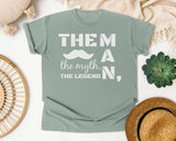 The Man The Myth The Legend Classic graphic tee in Bay