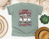 Star Spangled Social Club Since 1776 graphic tee in Bay