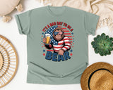 It's A Bad Day To Be A Bear graphic tee in Bay