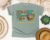 Dad Fixer Of All Things Grey graphic tee in Bay