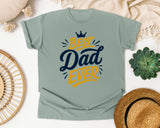 Best Dad Ever Gold graphic tee in Bay