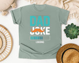 Dad Joke Loading Teal graphic tee in Bay