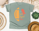 I Am Your Biggest Fan Football graphic tee in Bay