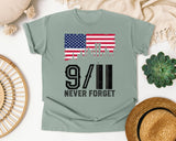 Never Forget Black 2 graphic tee in Bay